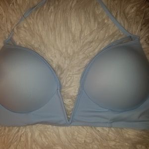 Deep V bikini top from Pink Victoria's Secret